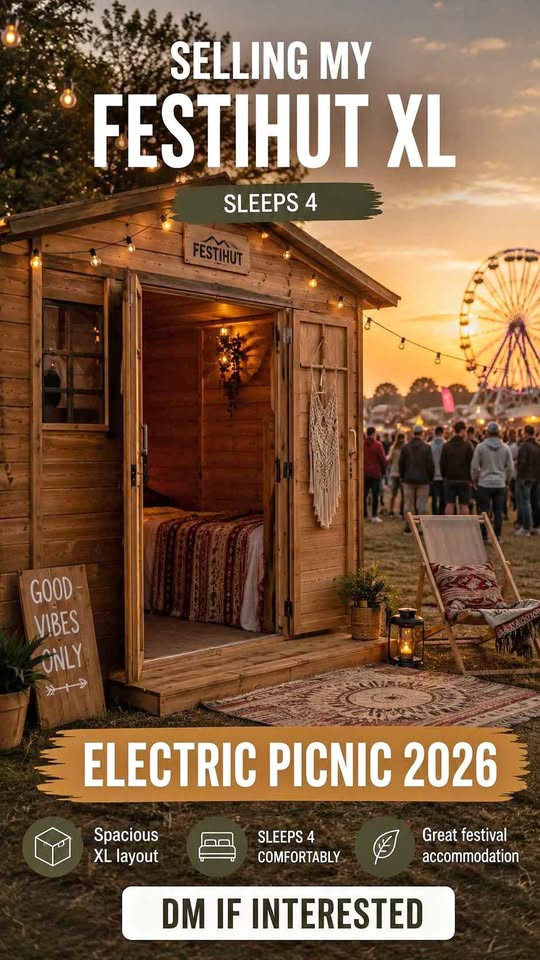 Electric picnic 2026 Festihut XL (sleeps 4)