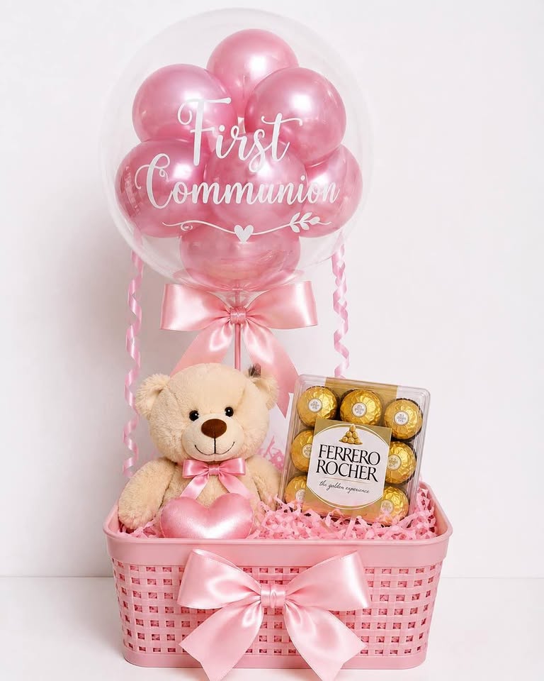Luxury Balloon Gift Baskets | Personalised Gifts | Dublin