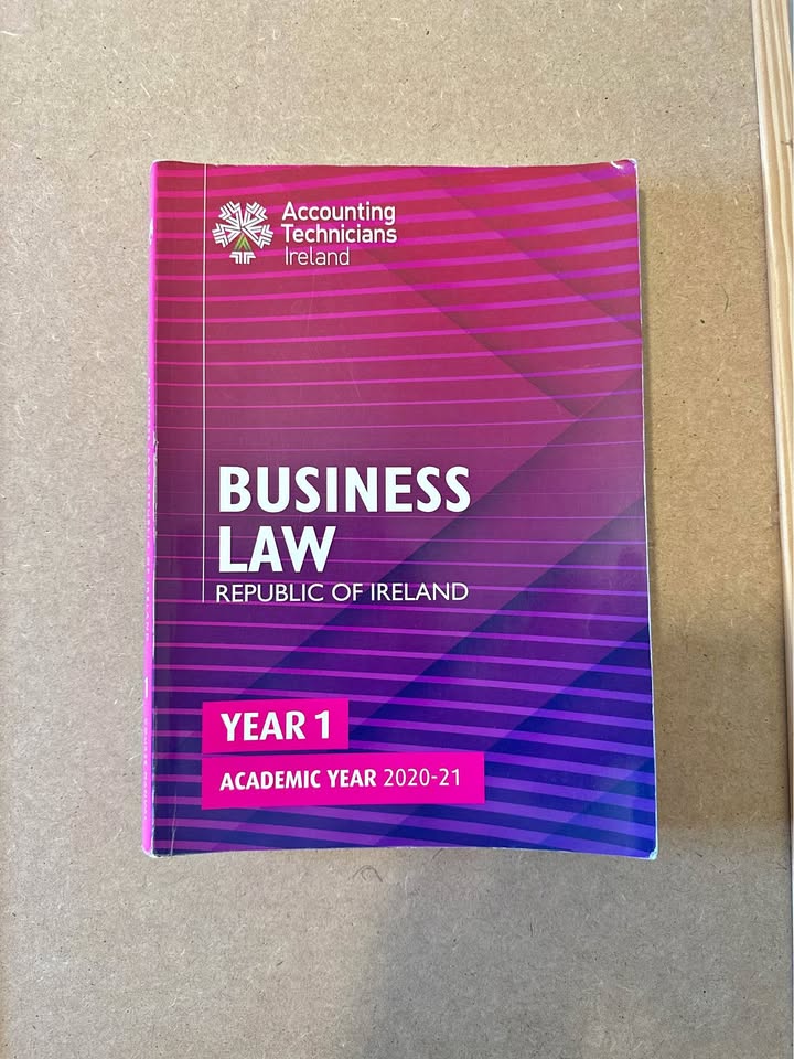 Accounting Technicians Ireland (ATI) Year 1 Books – Complete Set – Excellent Condition