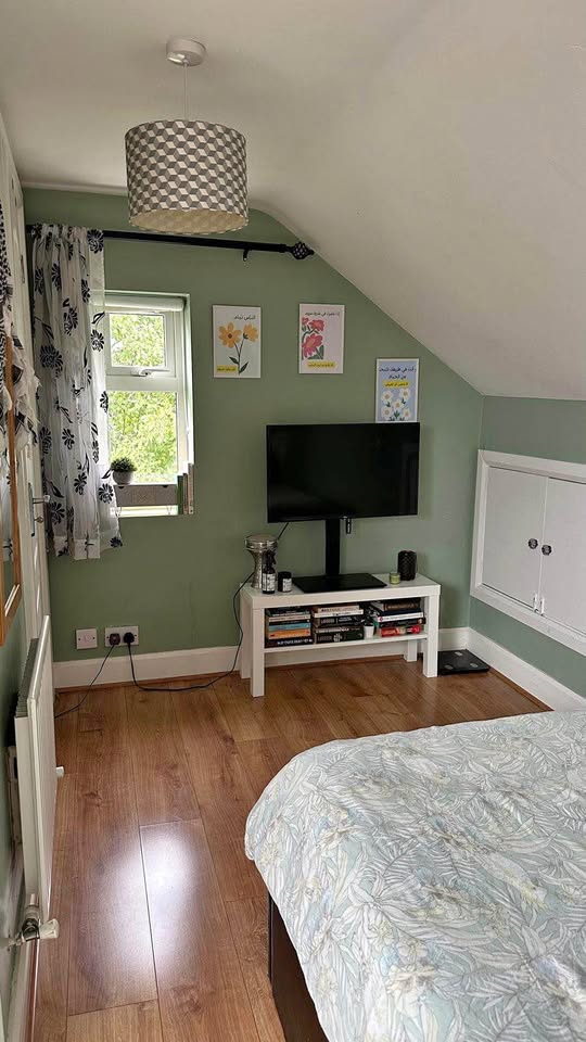 Large double attic room for single occupancy to rent in Bray. Still available, female preferred.